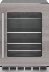 THERMADOR  Freedom® Under Counter Refrigerator With Glass Door 24'' Panel Ready, Right Hinge - Panel Ready (T24UR905RP)