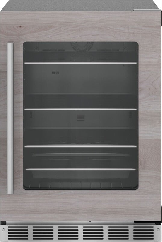 Thermador Freedom Under Counter Refrigerator with Glass Door 24" Right Hinge - Panel Ready (T24UR905RP)