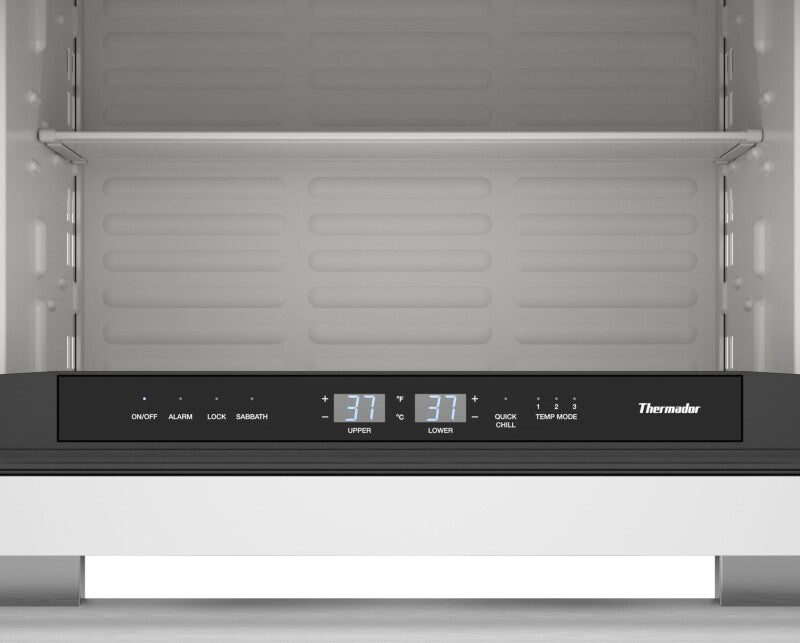 THERMADOR  Freedom® Under Counter Double Drawer Refrigerator 24'' Masterpiece® - Stainless Steel (T24UR915DS)