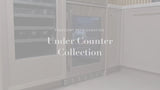 Thermador  Freedom® Under Counter Refrigerator With Glass Door 24'' Professional , Left Hinge - Stainless Steel (T24UR925LS)