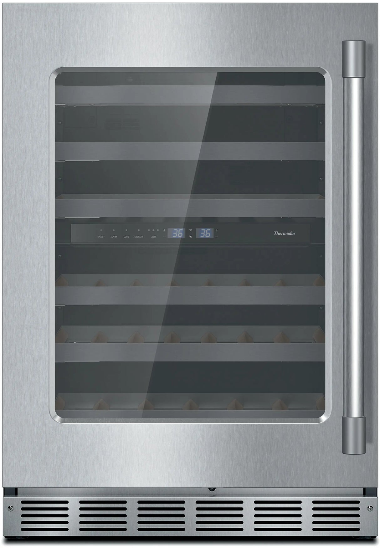 Thermador  Freedom® Under Counter Wine Cooler With Glass Door 24'' Professional , Left Hinge - Other (T24UW925LS)