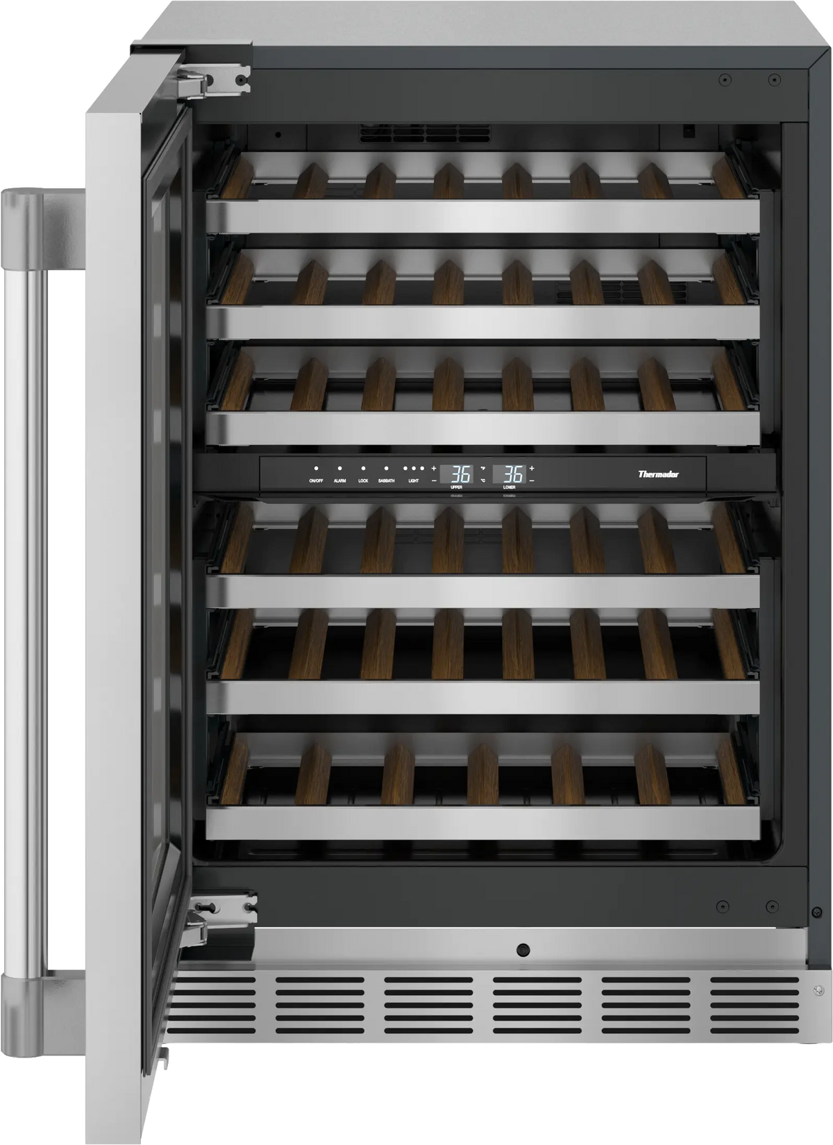 THERMADOR  Freedom® Under Counter Wine Cooler With Glass Door 24'' , Left Hinge - Other (T24UW925LS)