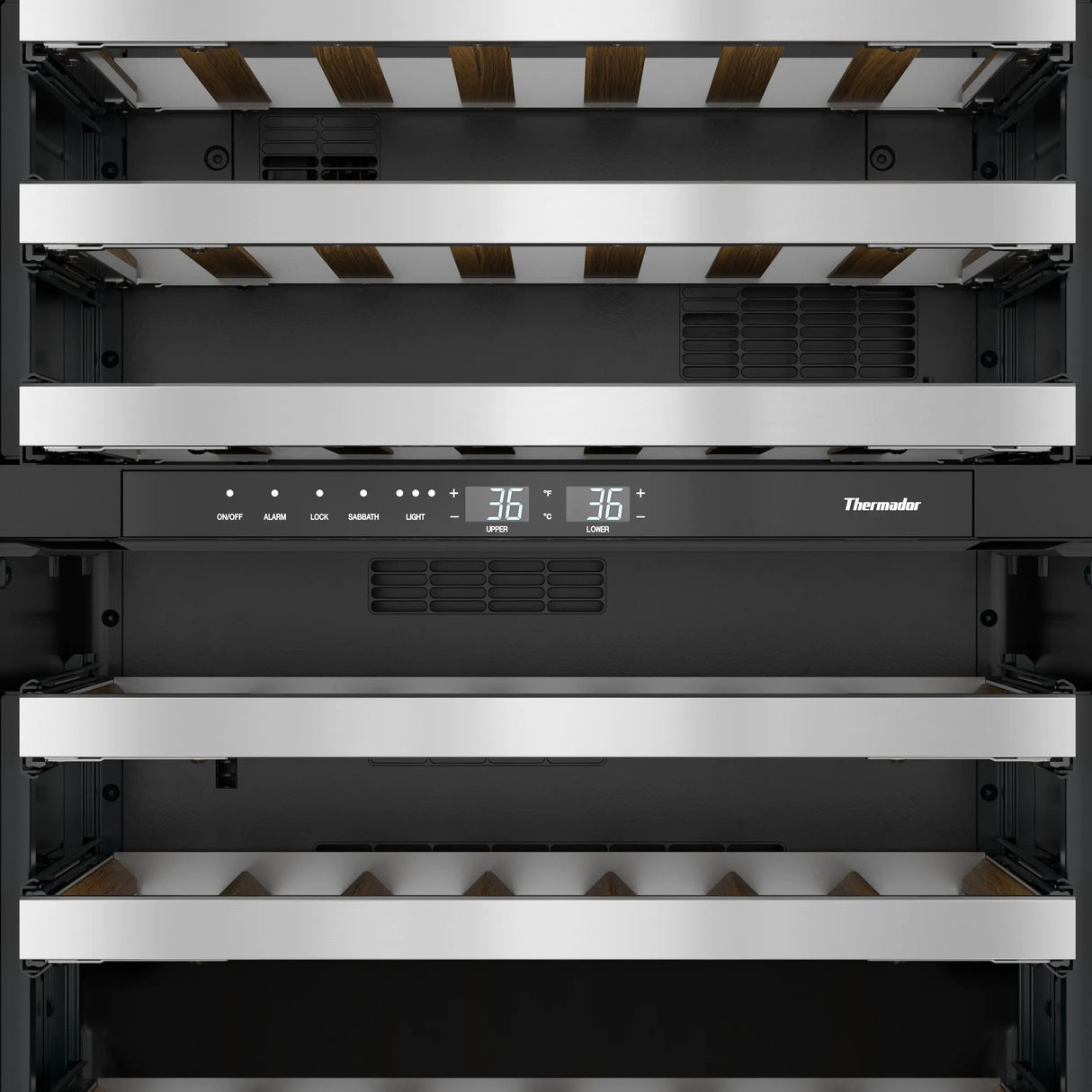 Thermador  Freedom® Under Counter Wine Cooler With Glass Door 24'' Professional , Left Hinge - Other (T24UW925LS)