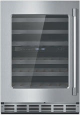 THERMADOR  Freedom® Under Counter Wine Cooler With Glass Door 24'' , Left Hinge - Other (T24UW925LS)