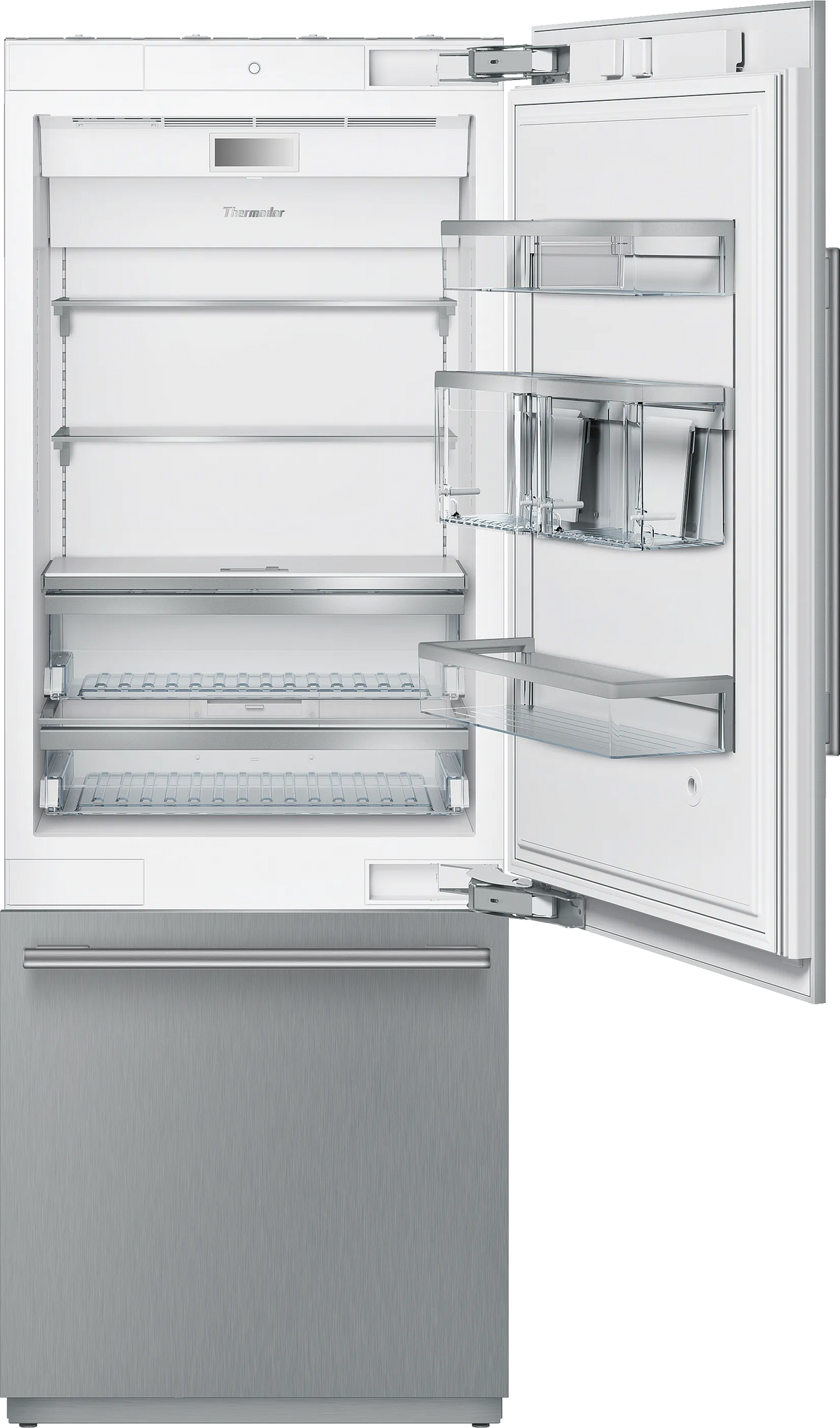 THERMADOR  30-Inch Built- Masterpiece® Two Door Bottom Freezer - Stainless Steel (T30BB910SS)