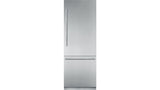 Thermador  30-Inch Built- Masterpiece® Two Door Bottom Freezer - Stainless Steel (T30BB910SS)