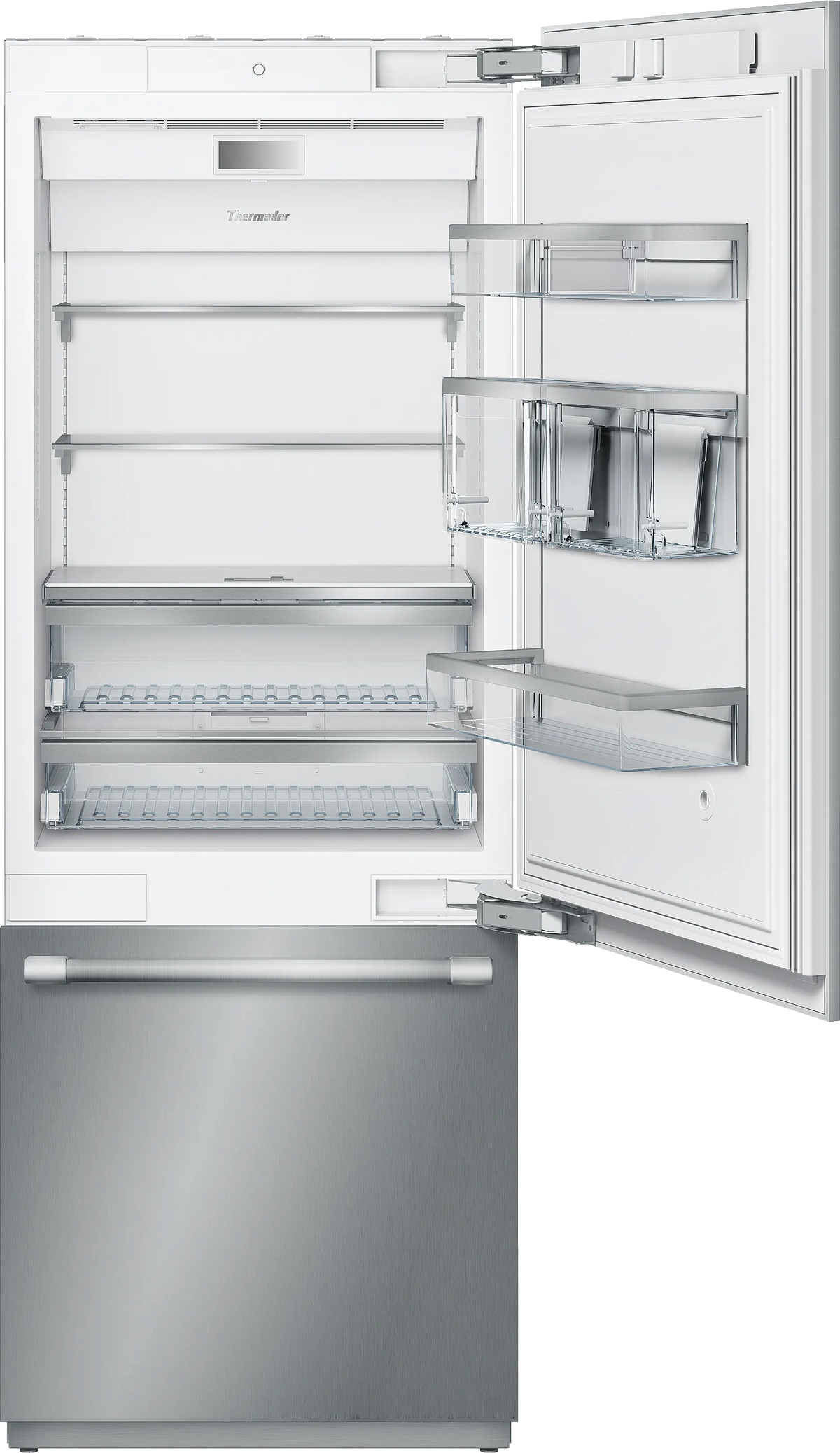 THERMADOR  30-Inch Built-in Stainless Steel Professional Two Door Bottom Freezer - Stainless Steel (T30BB920SS)