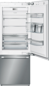 THERMADOR  30-Inch Built-in Stainless Steel Professional Two Door Bottom Freezer - Stainless Steel (T30BB920SS)