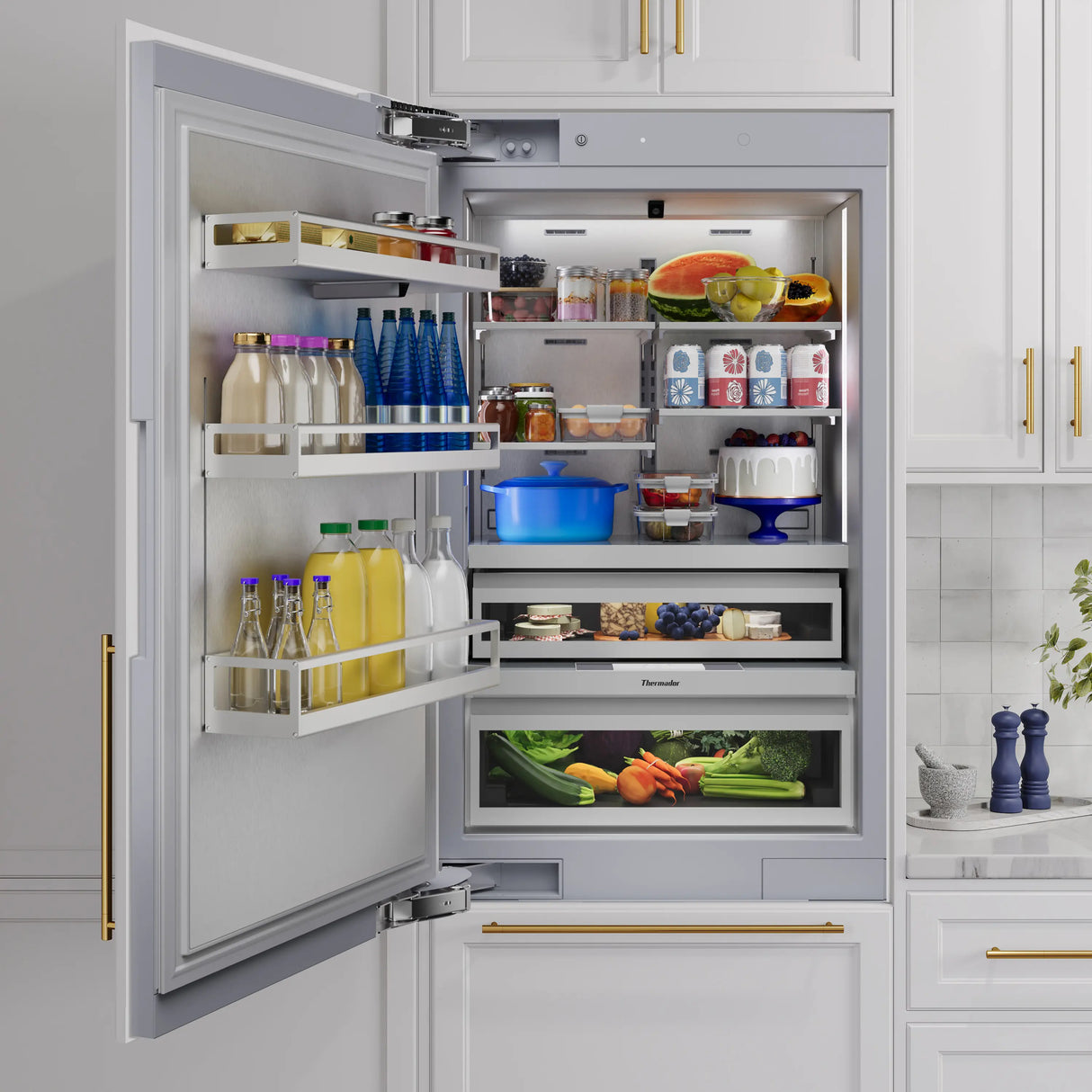 THERMADOR  Freedom® Built-in Bottom Freezer 30'' Panel Ready - Panel Ready (T30IB100SP)