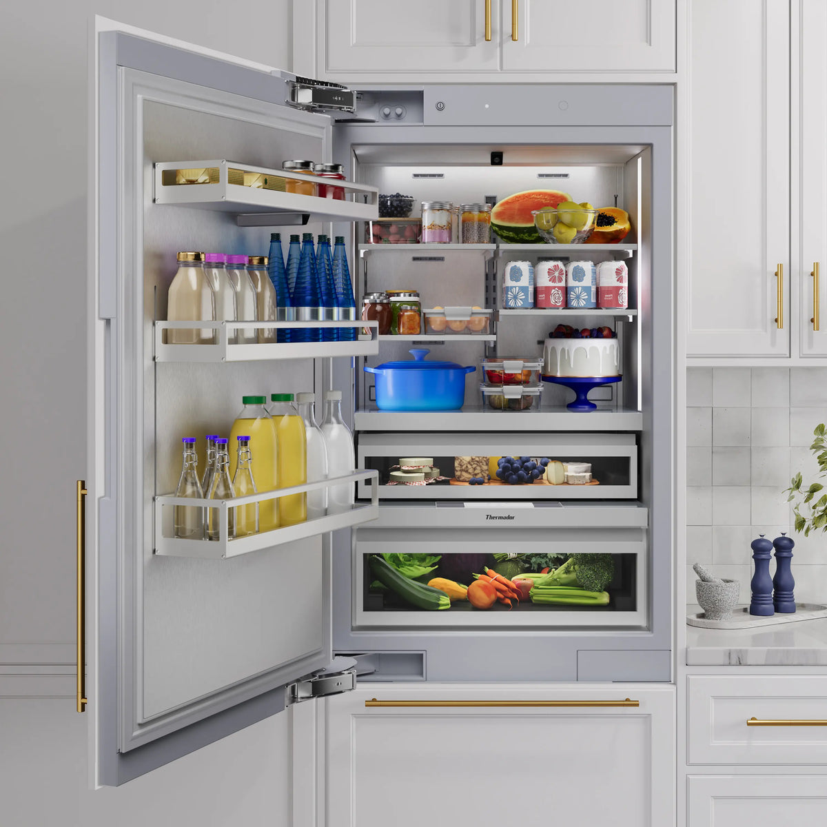 THERMADOR  Freedom® Built-in Bottom Freezer 30'' Panel Ready - Panel Ready (T30IB100SP)