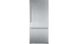 Thermador 36-Inch Built-in Stainless Steel Professional Two Door Bottom Freezer - Stainless Steel (T36BB920SS)