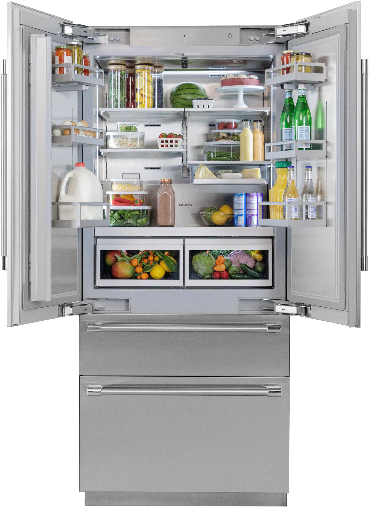 THERMADOR  Freedom® Built-in French Door Bottom Freezer 36'' - Stainless Steel (T36BT120NS)