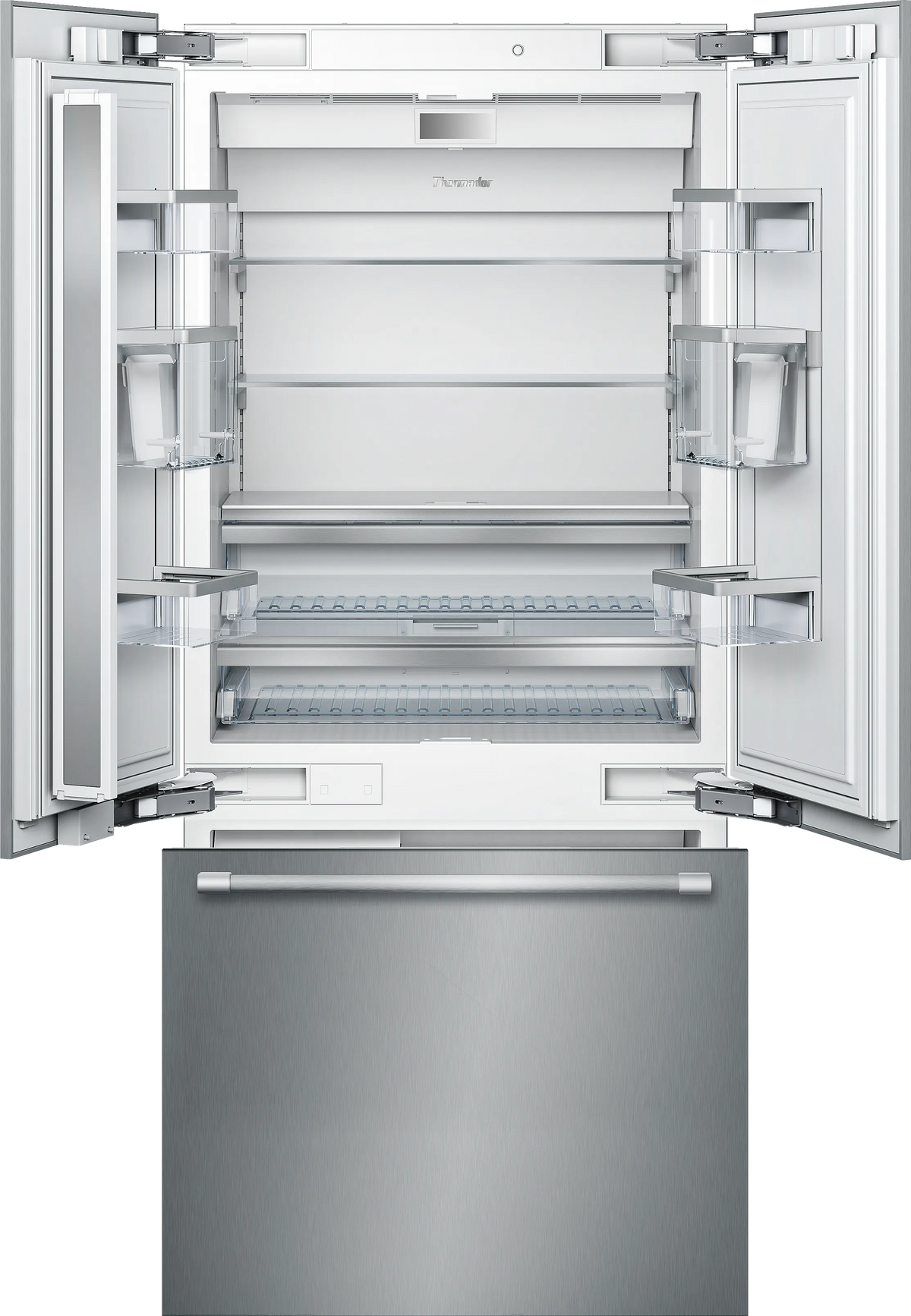 THERMADOR  36-Inch Built-in Panel Ready French Door Bottom Freezer - Panel Ready (T36IT900NP)