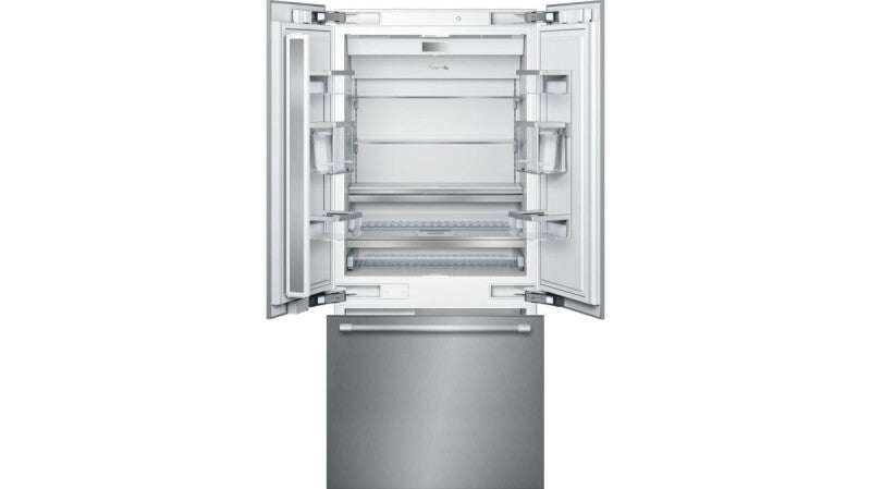 Thermador 36-Inch Built-in Panel Ready French Door Bottom Freezer - Panel Ready (T36IT901NP)