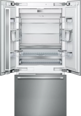 Thermador 36-Inch Built-in Panel Ready French Door Bottom Freezer - Panel Ready (T36IT901NP)