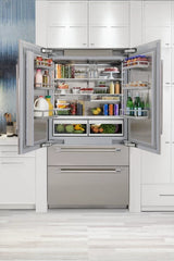 THERMADOR  THERMADOR REFER FRNCH DR 42" - Stainless Steel (T42BT120NS)