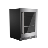 THOR KITCHEN  24 Inch Professional Indoor Undercounter Beverage Cooler - Stainless Steel (TBR24US)