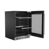 THOR KITCHEN  24 Inch Professional Indoor Undercounter Beverage Cooler - Stainless Steel (TBR24US)