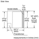 Thermador  Built-in Coffee Machine - Stainless Steel (TCM24TS)