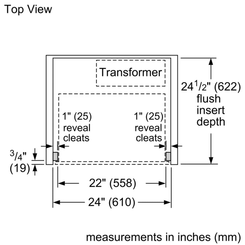 Thermador  Built-in Coffee Machine - Stainless Steel (TCM24TS)