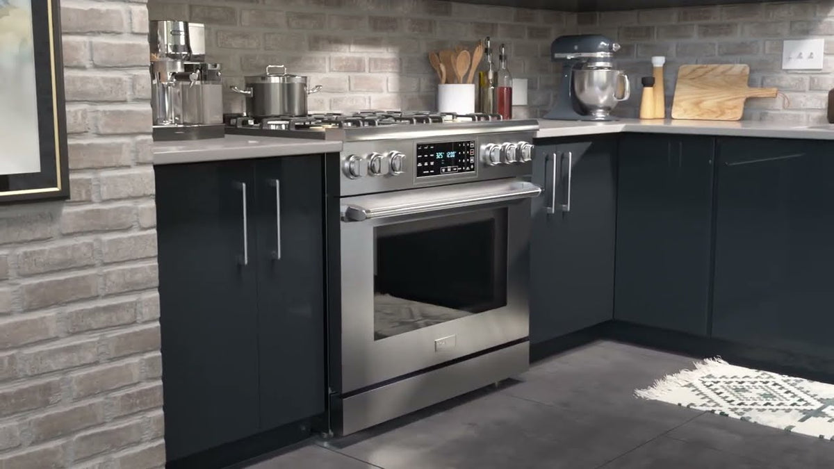 THOR KITCHEN  30 Inch Contemporary Professional Electric Range - Stainless Steel (ARE30)
