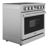 THOR KITCHEN  36 Inch Contemporary Professional Electric Range Thor Kitchen - Stainless Steel (ARE36)