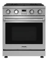 THOR KITCHEN  30-inch Contemporary Professional Liquid Propane Range - Stainless Steel (ARG30LP)