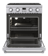 THOR KITCHEN  30-inch Contemporary Professional Liquid Propane Range - Stainless Steel (ARG30LP)