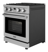 THOR KITCHEN  30-inch Contemporary Professional Liquid Propane Range - Stainless Steel (ARG30LP)