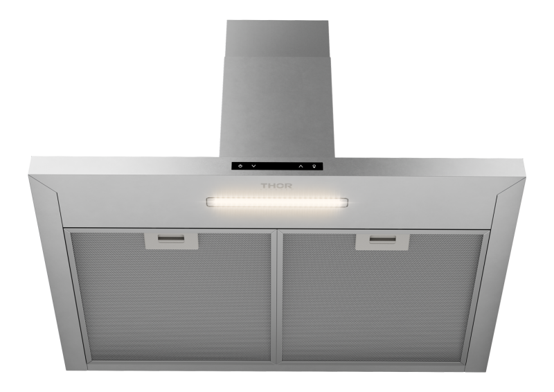 THOR KITCHEN  30 Inch Contemporary Wall Mount Pyramid Shape Range Hood - Stainless Steel (ARH30P)