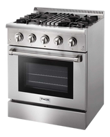 Thor Kitchen  30 Inch Professional Dual Fuel Range - Stainless Steel (HRD3088U)
