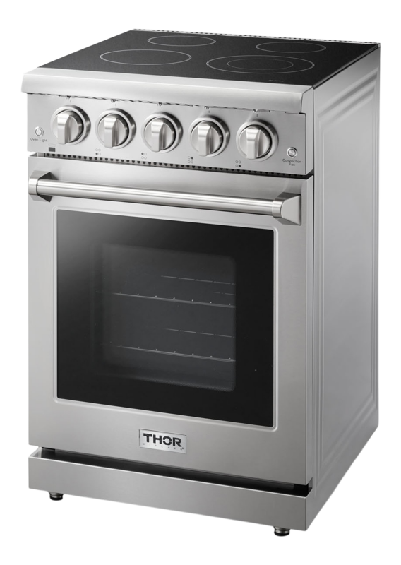 THOR KITCHEN  24 Inch Professional Electric Range - Stainless Steel (HRE2401)