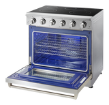 THOR KITCHEN  36 Inch Electric Range Professional - Stainless Steel (HRE3601)