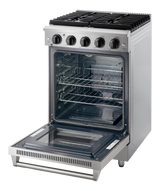 Thor Kitchen  24 Inch 4 Burner Gas Range In Stainless Steel - Stainless Steel (LRG2401U)