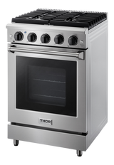 THOR KITCHEN  24-inch Liquid Propane Range - Stainless Steel (LRG2401ULP)