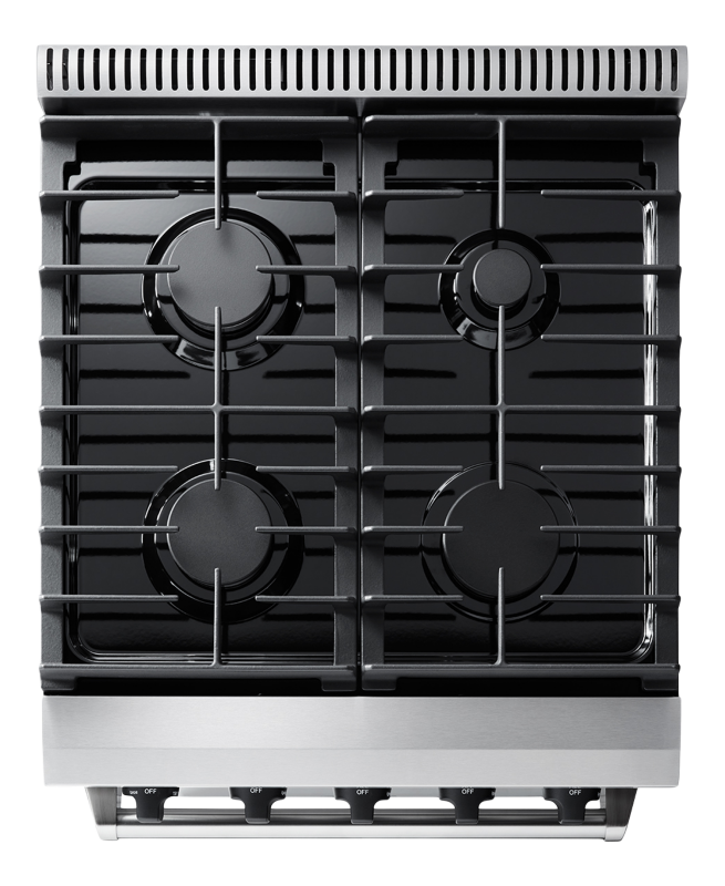 Thor Kitchen  24 Inch Liquid Propane Range Thor Kitchen - Stainless Steel (LRG2401ULP)