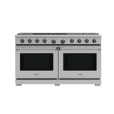 THOR KITCHEN  60 Inch Gas Range, 8 Burner Double Oven - Stainless Steel (LRG60E)