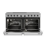 Thor Kitchen  60 Inch Liquid Propane Range, 8 Burner Double Oven - Stainless Steel (LRG60ELP)