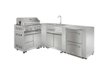 THOR KITCHEN  Outdoor Kitchen Sink Cabinet In Stainless Steel - Stainless Steel (MK01SS304)
