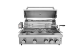 THOR KITCHEN  32 Inch Outdoor Kitchen Gas Bbq Grill With 4 Burners - Stainless Steel (MK04SS304)