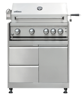 THOR KITCHEN  32 Inch Outdoor Kitchen Gas Bbq Grill With 4 Burners - Stainless Steel (MK04SS304)