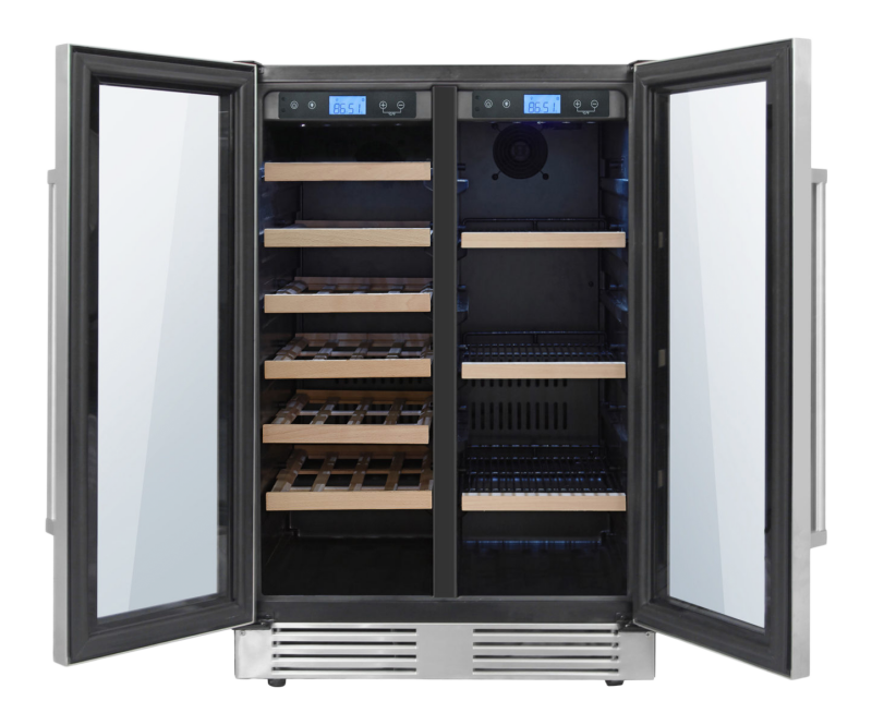 THOR KITCHEN 24-Inch French Door Wine and Beverage Center - Other (TBC2401DI)