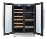 THOR KITCHEN 24-Inch French Door Wine and Beverage Center - Other (TBC2401DI)