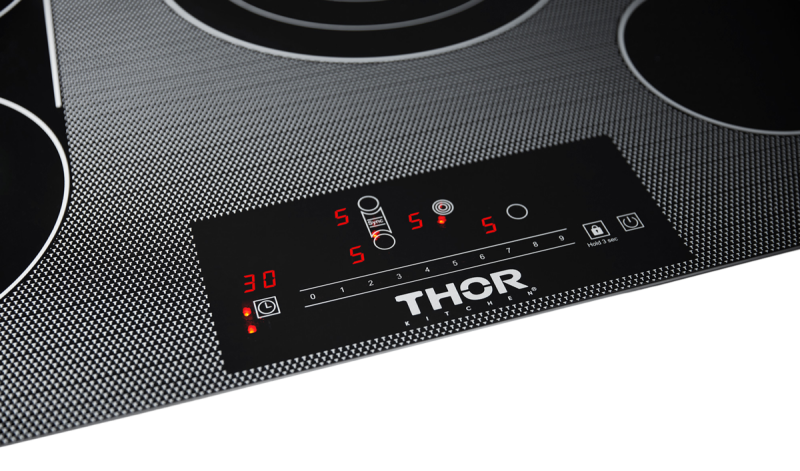 THOR KITCHEN  30-inch Professional Electric Cooktop - Black (TEC30)