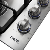Thor Kitchen  30 Inch Professional Drop-in Gas Cooktop In Stainless Steel Thor Kitchen - Stainless Steel (TGC3001)