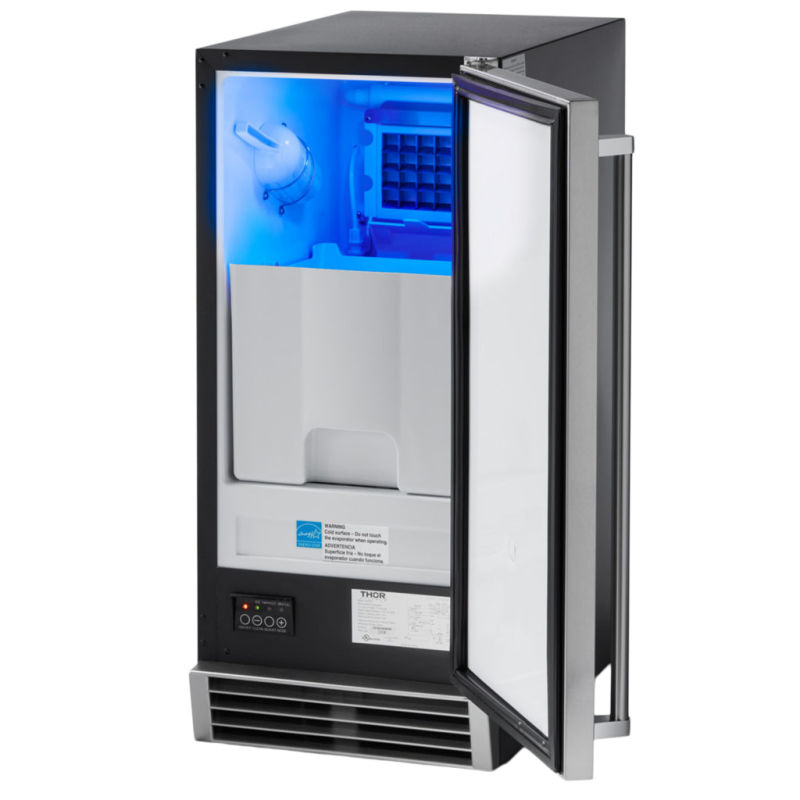 THOR KITCHEN  15 Inch Built-in Ice Maker - Stainless Steel (TIM1501)