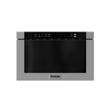 Thor Kitchen  24 Inch Built-in Microwave Drawer - Stainless Steel (TMD2402)