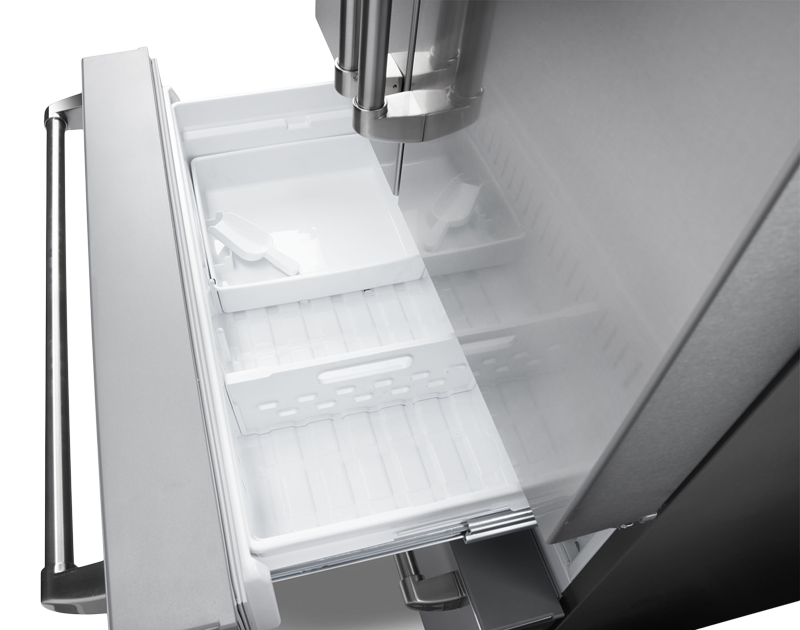 THOR KITCHEN  36 Inch Professional French Door Refrigerator With Freezer Drawers - Stainless Steel (TRF3602)