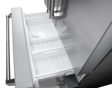 THOR KITCHEN  36 Inch Professional French Door Refrigerator With Freezer Drawers - Stainless Steel (TRF3602)