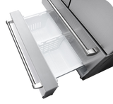Thor Kitchen 36 Inch Professional French Door Refrigerator with Freezer Drawers - Stainless Steel (TRF3602)